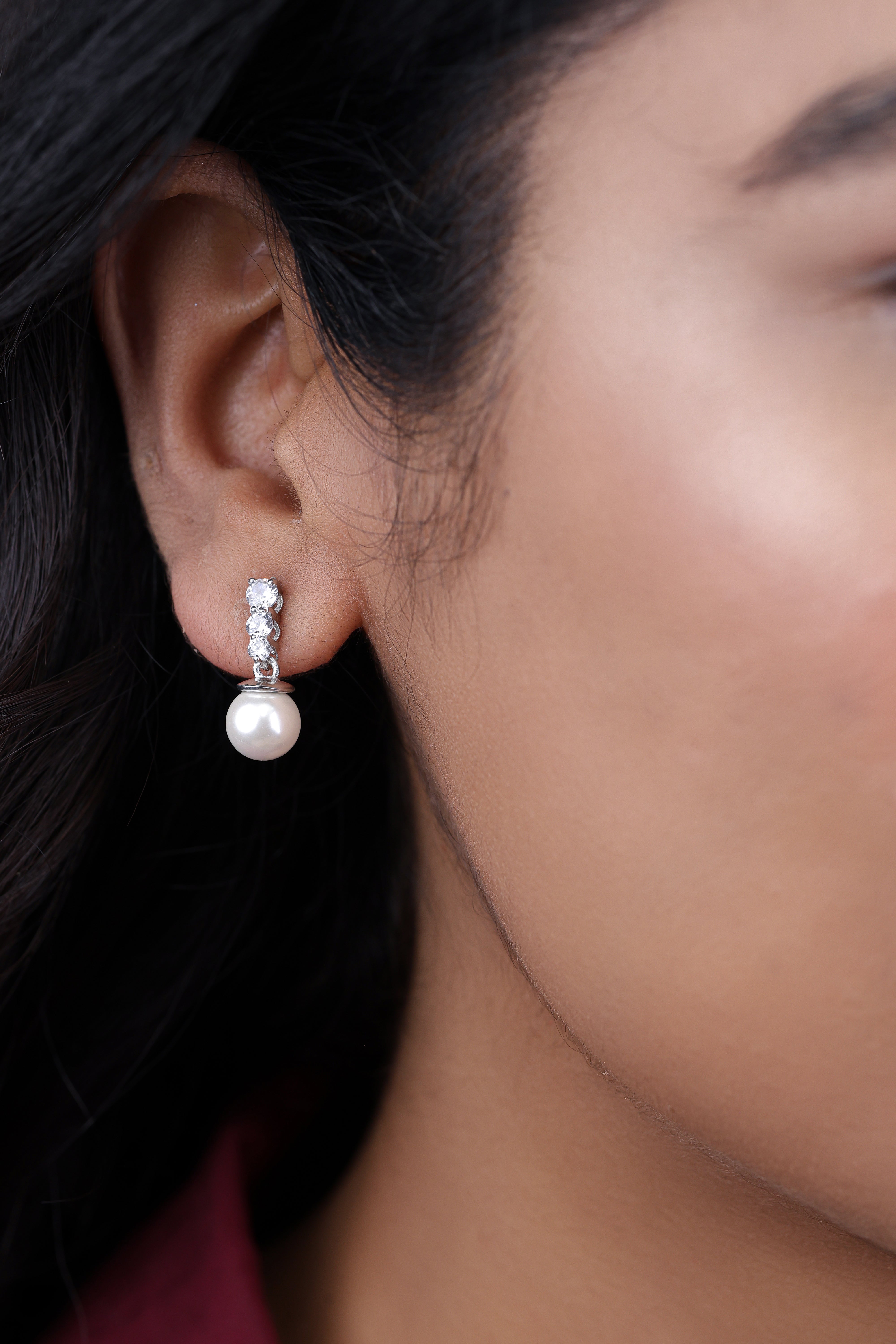 Sea Whisper Pearl Earrings