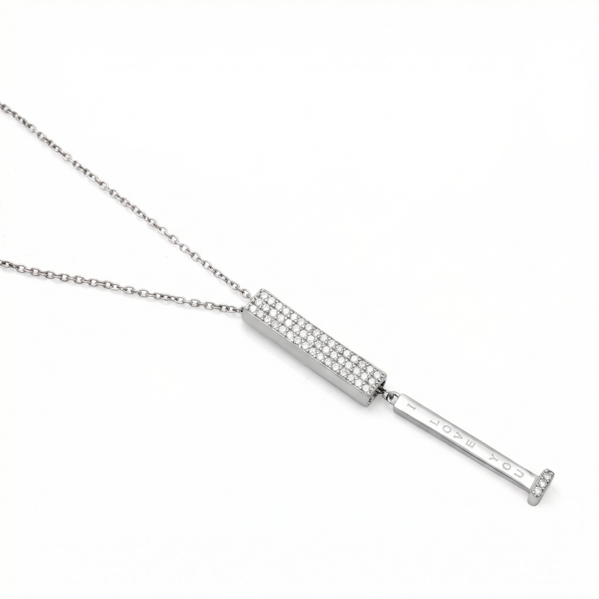 I Love You Pendant for Men