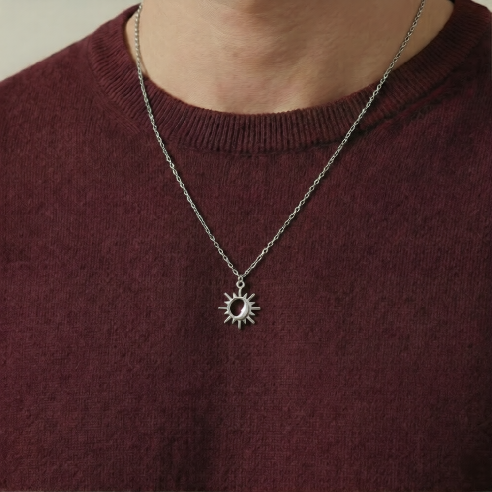 Dusk and Dawn Pendant for Men