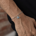 Guardian Gaze Evil Eye Bracelet for Men